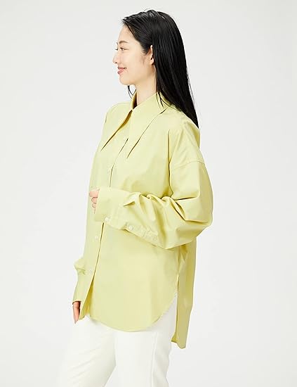 Amazon | [フレイ アイディー] ロングポイントカラーシャツ | シャツ